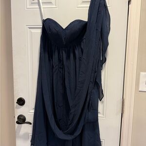 JJs House Versatile Navy Cocktail Dress